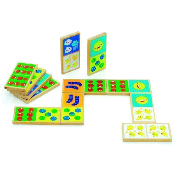 

Домино Мир деревянных игрушек Счет (Д395)
