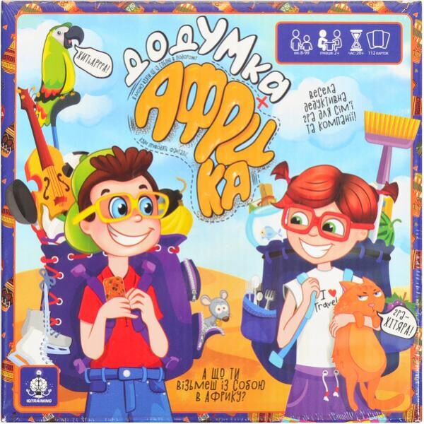 

Карточная развлекательная игра Danko Toys ДодУМка Африка (ДТ-БИ-07-37)