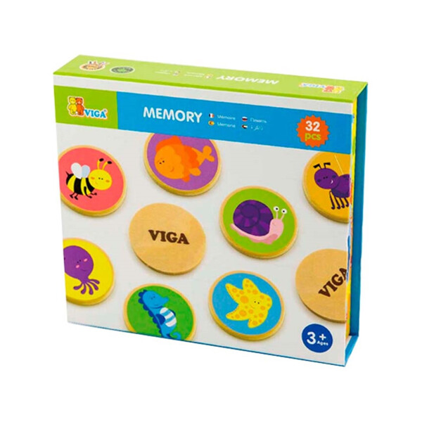

Настольная игра Viga Toys Memory (50126)
