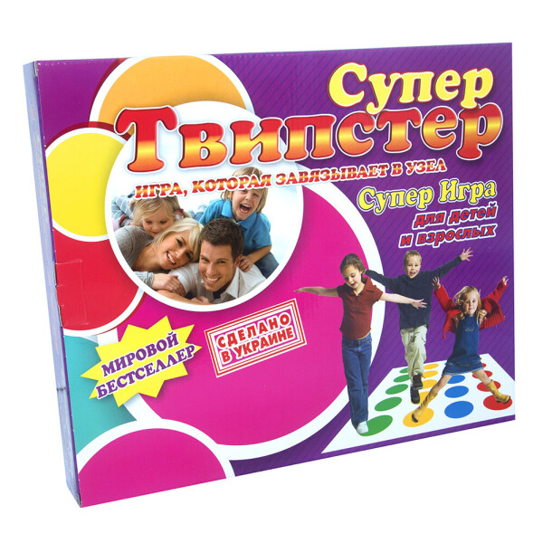 

Напольная игра Strateg Супер Твистер на русском (379)
