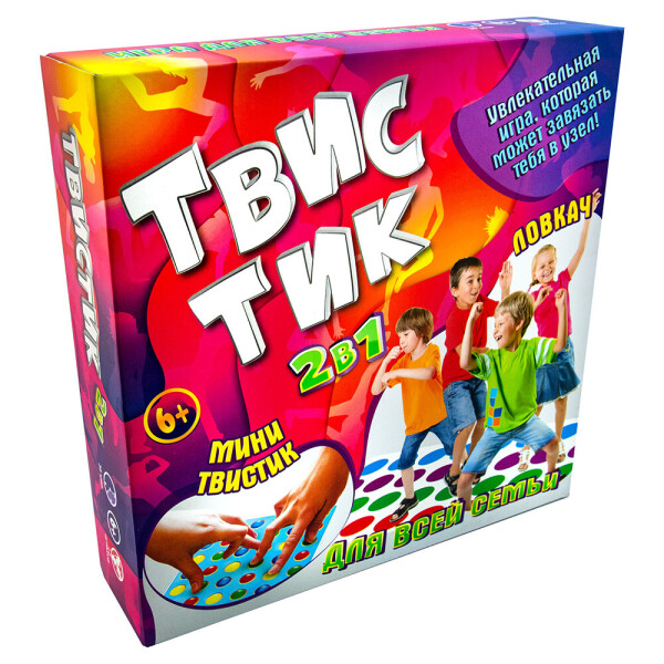 

Напольная игра Strateg ТвисТик 2 в 1 на русском (30500)