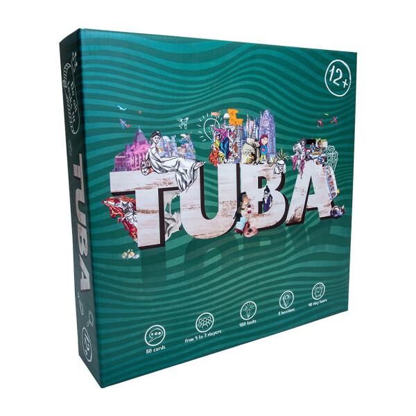 

Настольная развлекательная игра Strateg ТУБА на английском (30264)