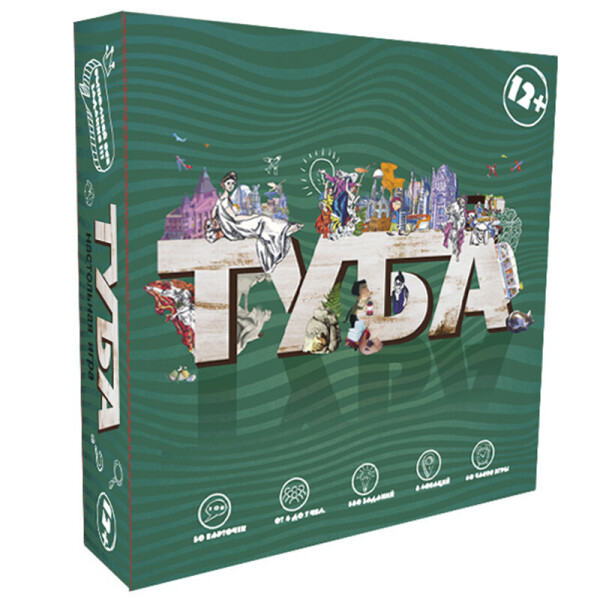 

Настольная развлекательная игра Strateg ТУБА на русском (30261)