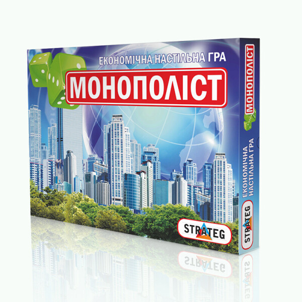 

Игра настольная Strateg Монополіст на украинском (508)
