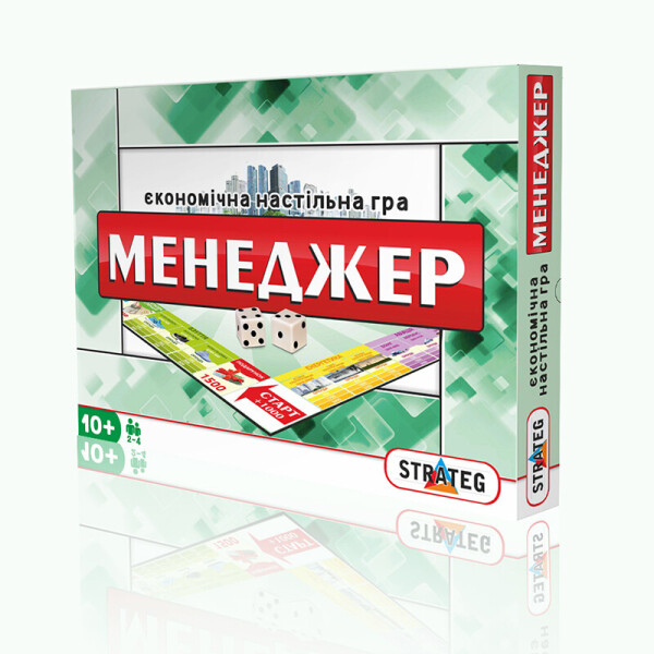 

Игра настольная Strateg Менеджер на украинском (30453)