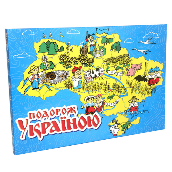 

Игра настольная Strateg Путешествие Украиной на русском (59)