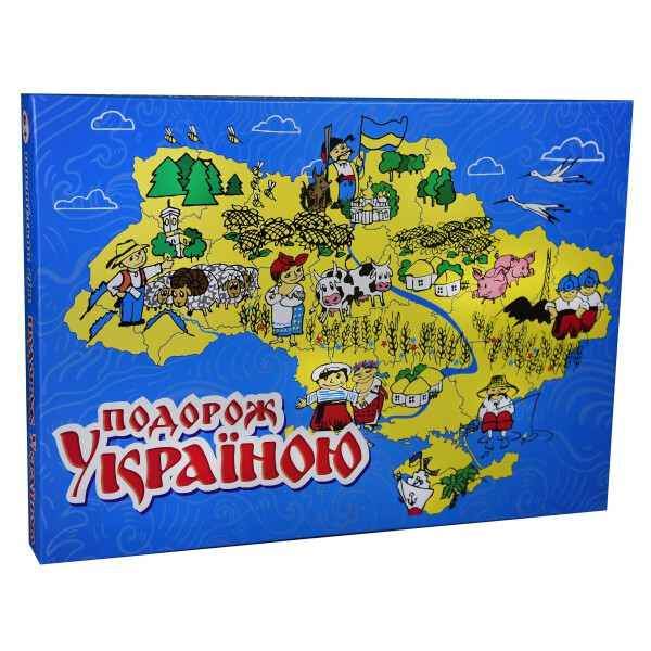 

Игра настольная Strateg Путешествие Украиной на украинском (30457)