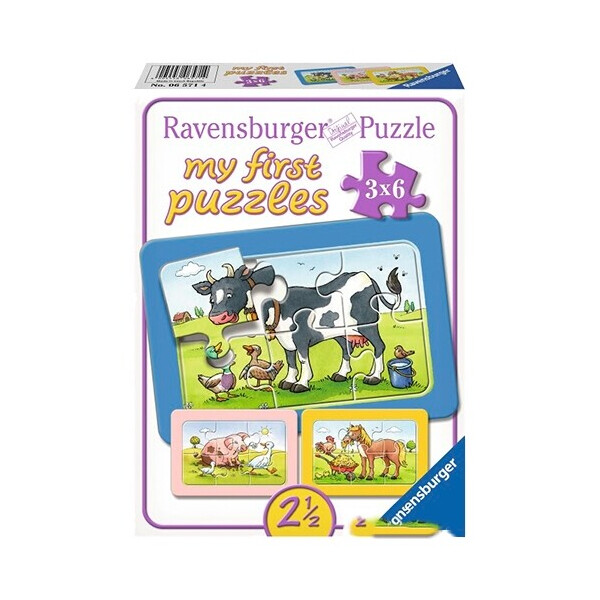 

Пазлы Ravensburger Хорошие друзья 3 в 1 (06571)