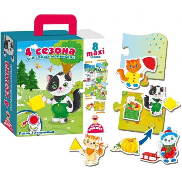 

Пазл с липучками Vladi Toys 4 сезона (VT2907-04)