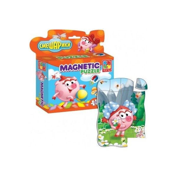 

Магнитные пазлы Vladi Toys Смешарики (VT1504-28)