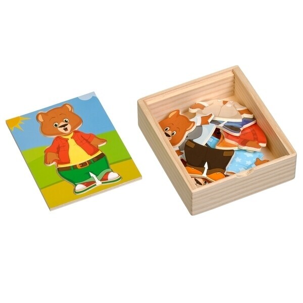 

Игрушка из дерева Мир деревянных игрушек Медвежонок Миша (Д181б)
