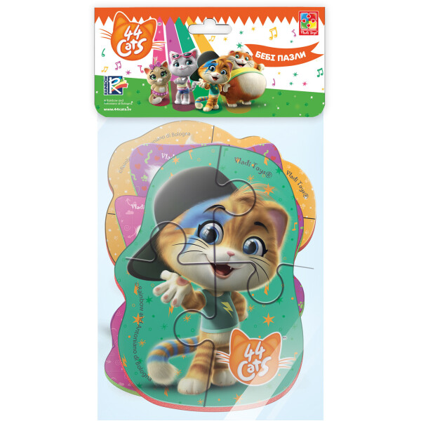 

Детские пазлы Vladi Toys 44 Кота (VT1106-83)