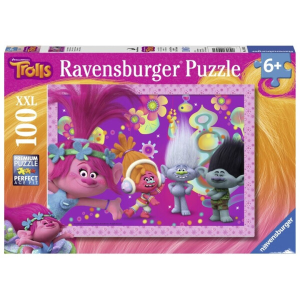 

Пазл Ravensburger XXL Тролли Волосатые приключения 100 элементов (10953)