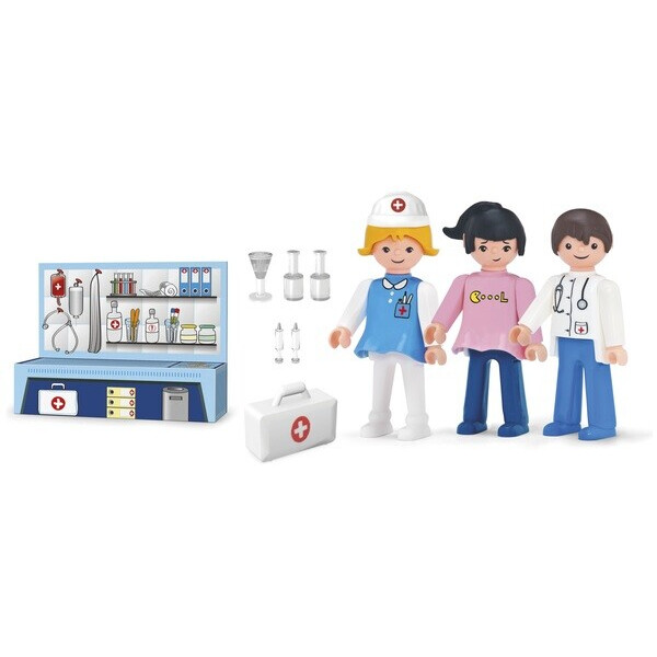 

Игрушка Igracek Trio - at the doctor Доктор медсестра и пациент (26212)