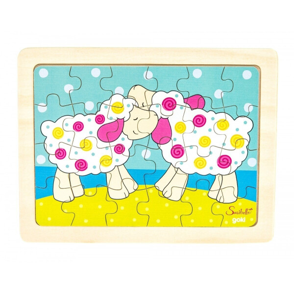 

goki Пазл деревянный Овечки Susibelle 57506-2