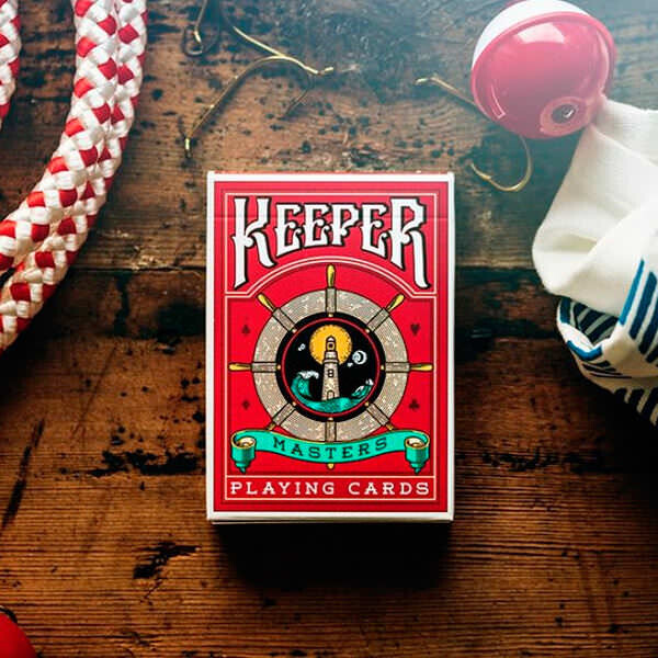 

Покерные карты Ellusionist Keeper Masters Красные (KM104)