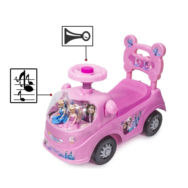 

Автомобиль-каталка толокар "Frozen" 518-Pink