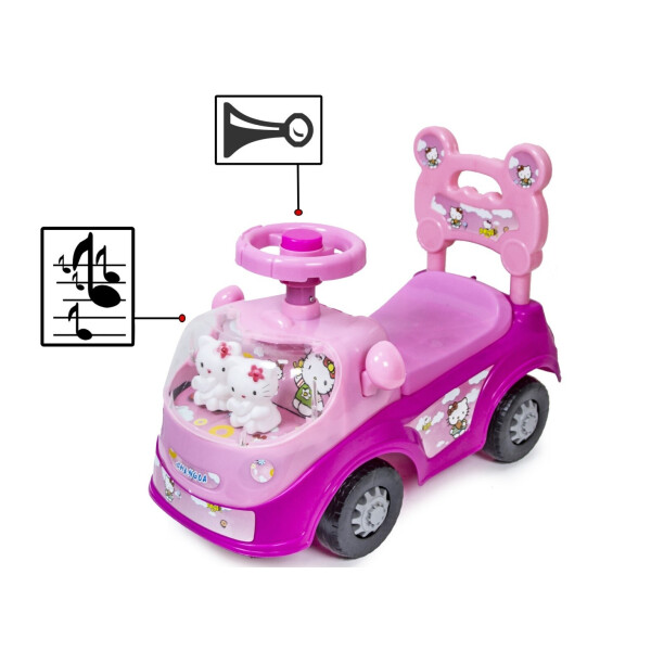 

Автомобиль-каталка толокар "Hello Kitty" 112-Pink