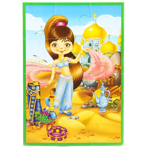

Мягкие пазлы Vladi Toys Девочка турчанка 12 элементов (VT1103-12)