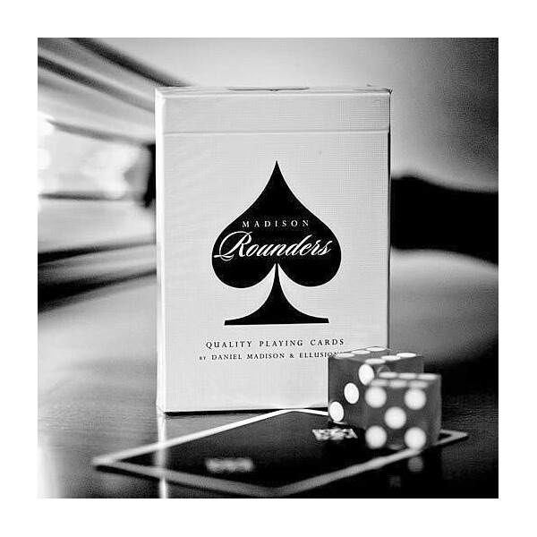 

Покерные карты Ellusionist Madison Rounders Чёрные (12157)