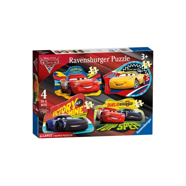 

Пазл 4 в 1 Ravensburger Дисней Тачки 3 (06891)