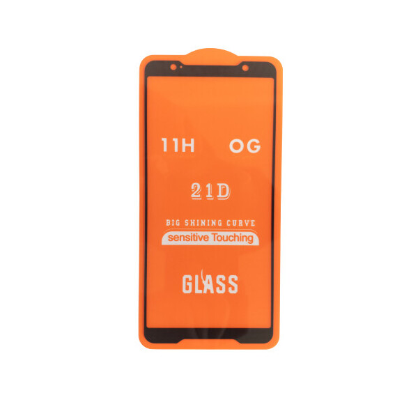 

Защитное стекло 21D Full Glue для Asus ROG Phone (ZS600KL) черное 0,3 мм в упаковке