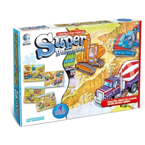 

Пазл Same Toy Строительная техника (2201UT)