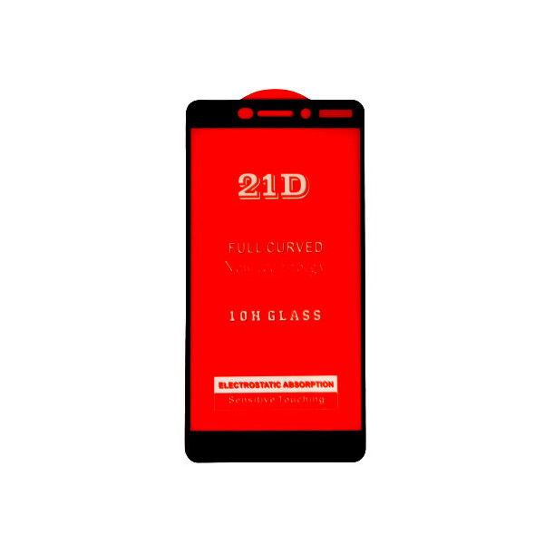 

Защитное стекло 21D Full Glue для Nokia 6.1 / Nokia 6 New 2018 черное 0,3 мм в упаковке
