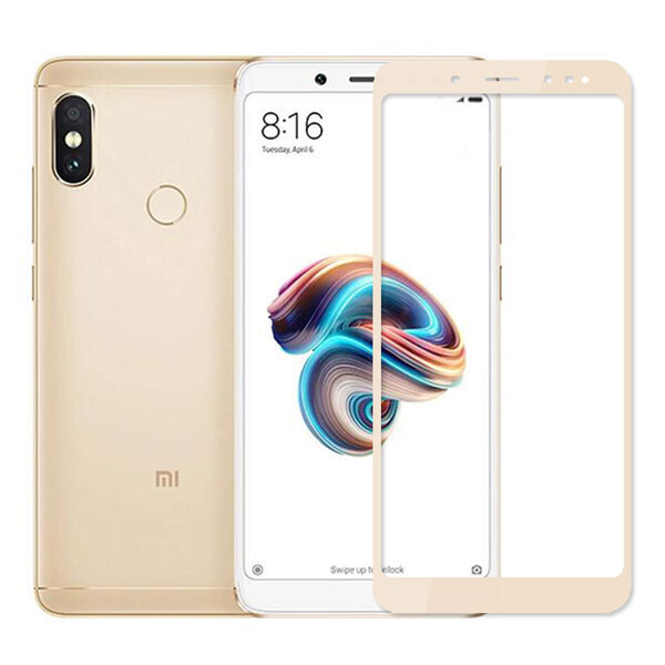 

Защитное стекло Chyi Xiaomi Redmi Note 5 / Note 5 Global / Note 5 Pro Full cover Золотистое
