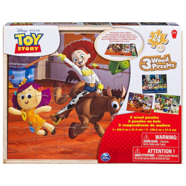 

Пазл деревянный Spin Master 3 в 1 История игрушек 4 (SM98297/6053002)