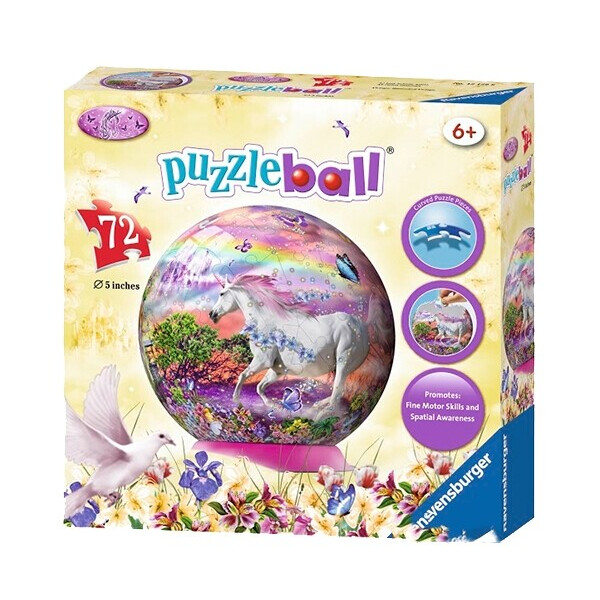 

3D Пазл Ravensburger Единорог 72 элемента (12129)