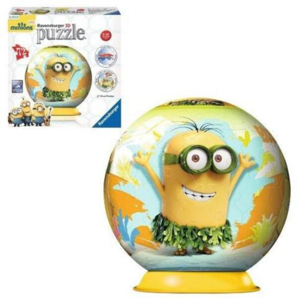 

3D Пазл Ravensburger Миньйон Пляжный сезон (12170_0)