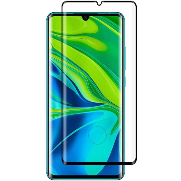 

Защитное стекло LUX EDGE для Xiaomi Mi Note 10 / Mi Note 10 Pro с закругленными краями черный в упаковке