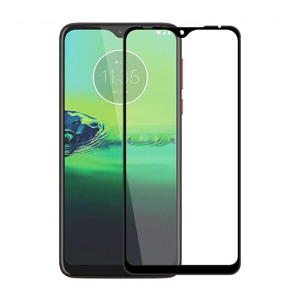 

Защитное стекло LUX для Motorola Moto G8 Play Full Сover черный 0,3 мм в упаковке