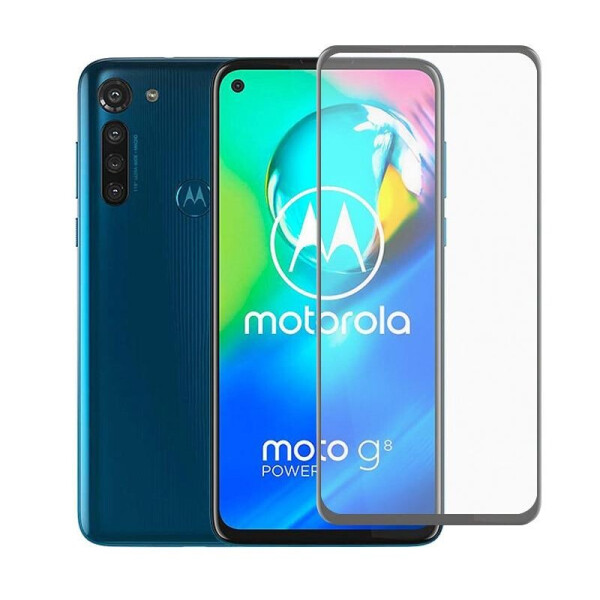 

Защитное стекло LUX для Motorola Moto G8 Power Full Сover черный 0,3 мм в упаковке