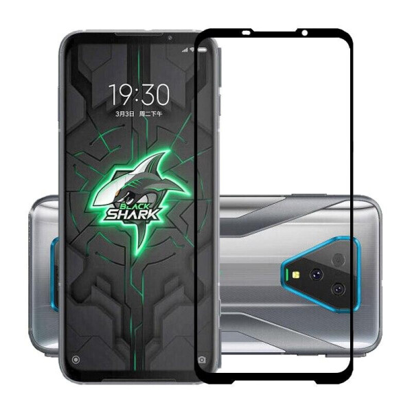 

Защитное стекло LUX для Xiaomi Black Shark 3 Pro Full Сover черный 0,3 мм в упаковке