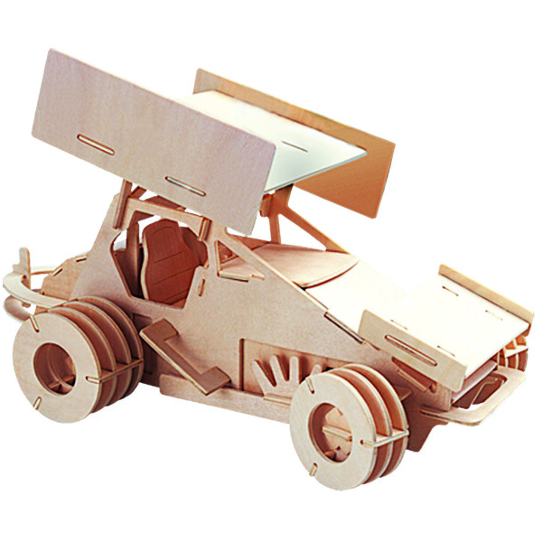 

3D-пазл Мир деревянных игрушек Гоночный автомобиль (П141)