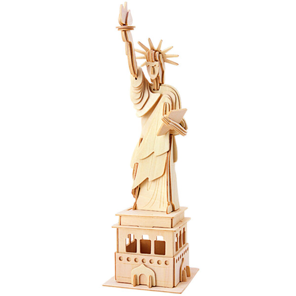 

3D пазл Статуя Свободы Мир деревянных игрушек (П031)