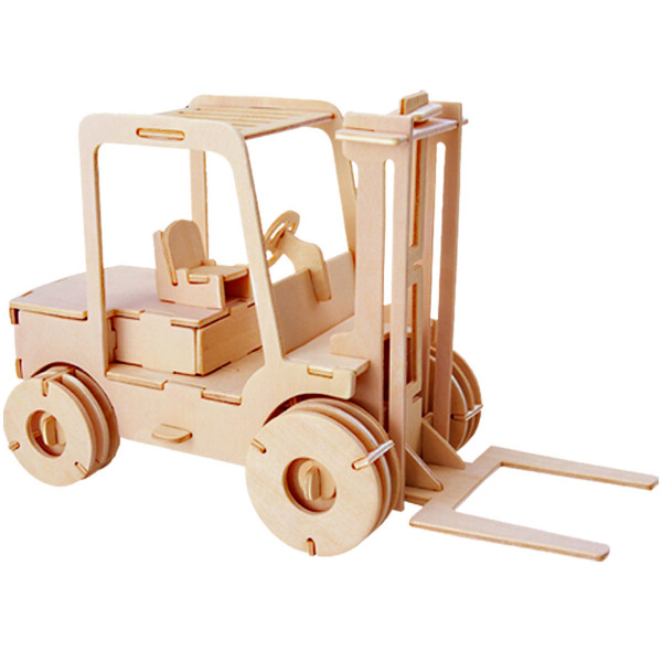 

Игрушка из дерева Мир деревянных игрушек 3D пазл Автокар (П024)