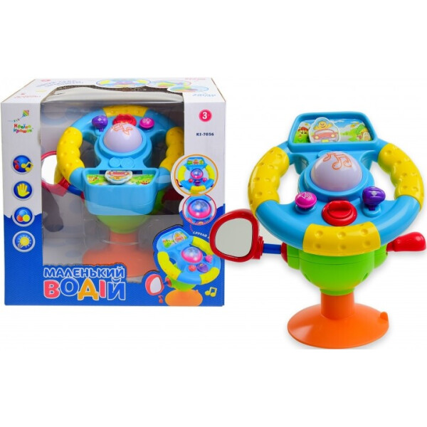 

Игрушка музыкальный руль Shantou Маленький водитель (KI-7036)