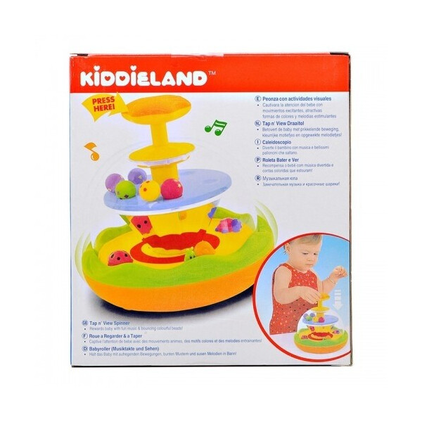 

Развивающая игрушка Kiddieland Музыкальная юла Веселые непоседы (29595)