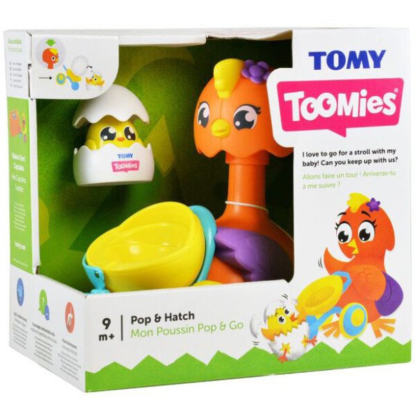 

Ігрушка каталка Tomy Наседка и цыпленок (T72723C)