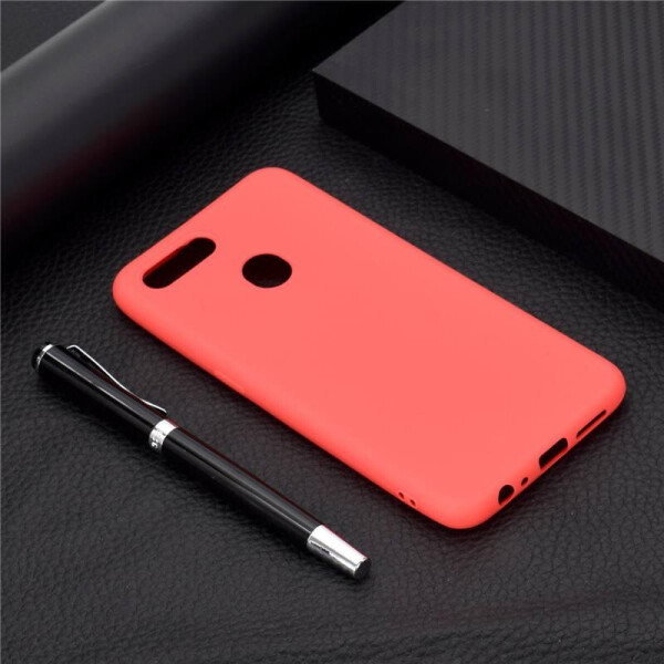 

Чехол Soft Touch для Oppo A12 силикон бампер красный