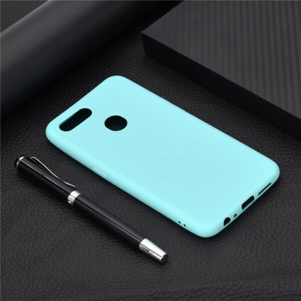 

Чехол Soft Touch для Oppo A12 силикон бампер мятно-голубой