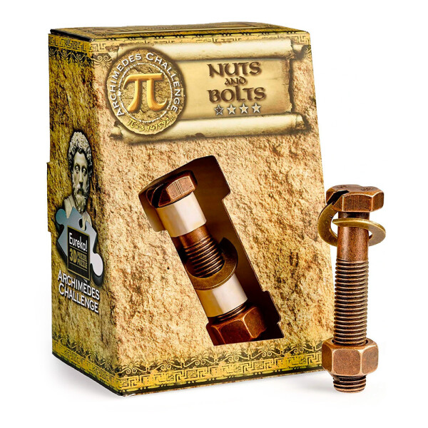 

Головоломка Eureka Archimedes Nuts & Bolts Болт и гайка (473603)