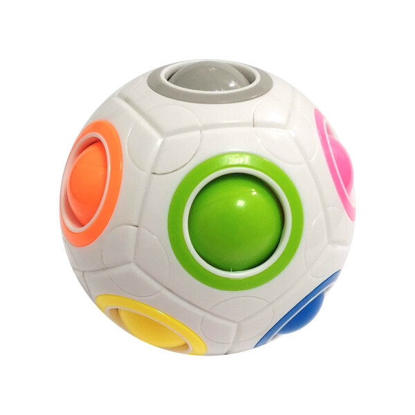 

Головоломка ShengShou Orbo Rainbow Ball Белая (7800A)