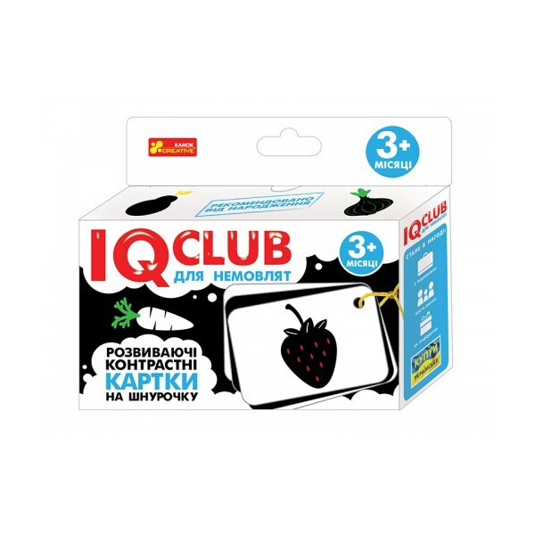 

Карточки на шнуровке Овощи и фрукты IQ-club на украинском языке (13203022У)