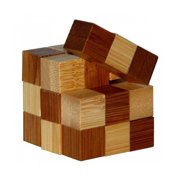 

Головоломка бамбуковая Snake Cube (473128)