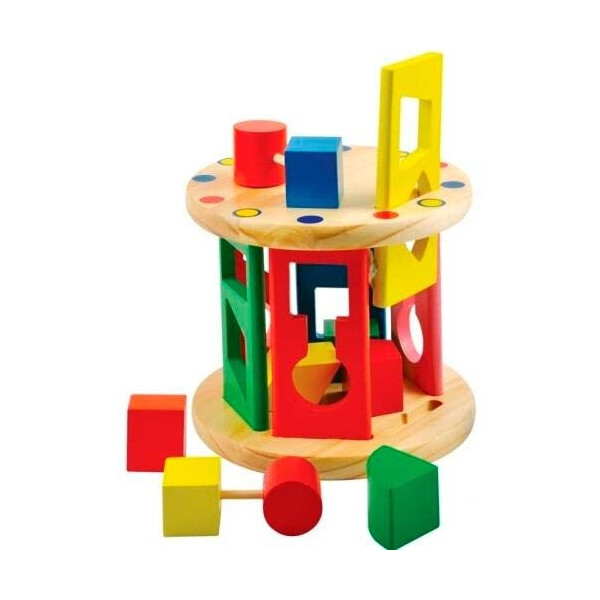 

Сортер Мир деревянных игрушек Цилиндр (Д235)