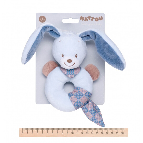 

Погремушка кольцо Nattou Кролик Бибу (321167)